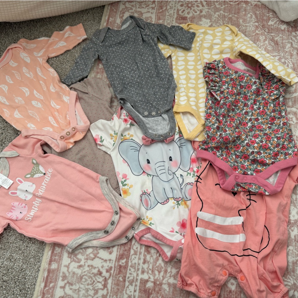 Adorable Baby Onesies Set